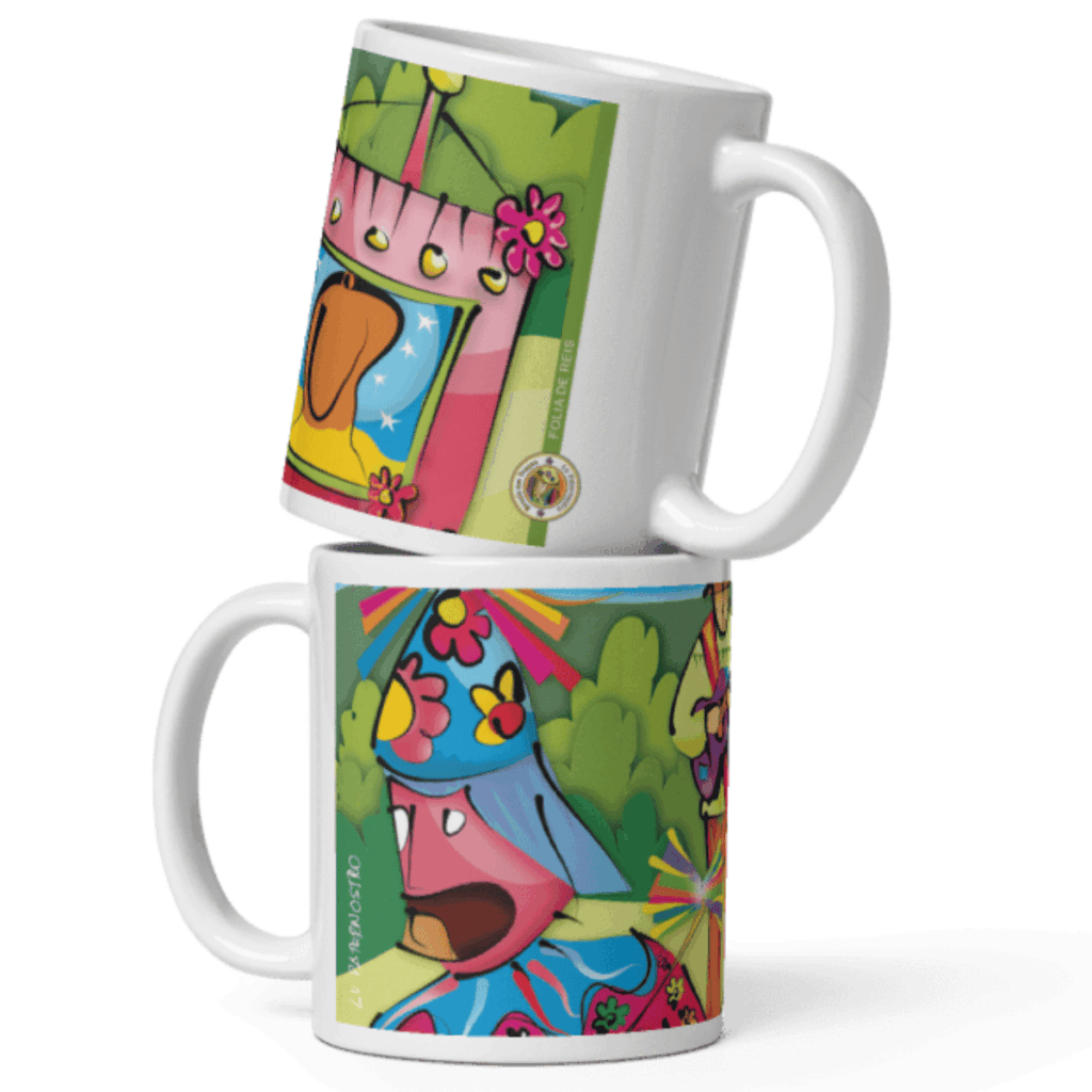 Folia de Reis Lu Paternostro Caneca de Café