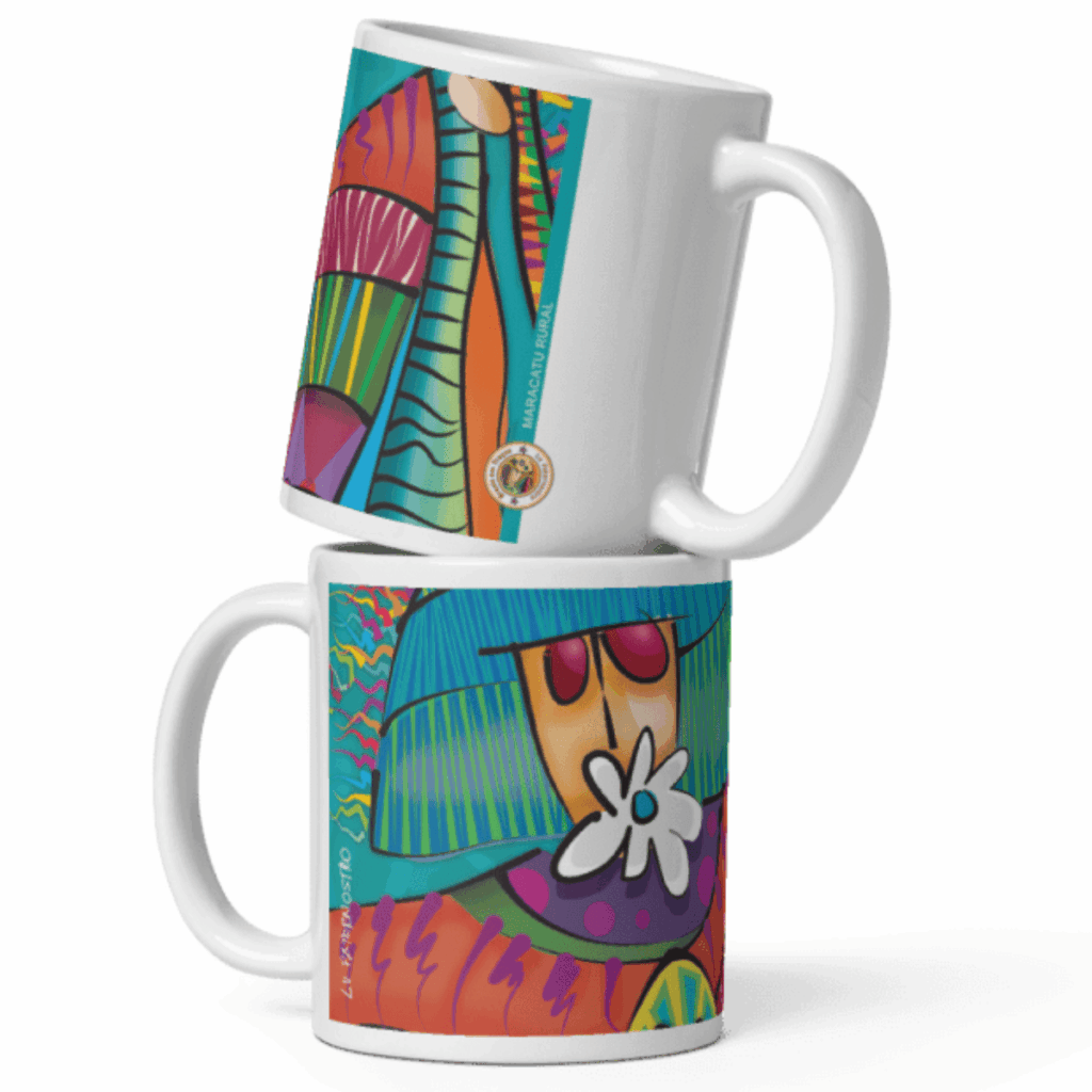 Maracatu Rural Lu Paternostro Caneca de Café
